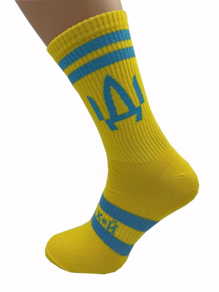 Шкарпетки чоловічі Cool Socks ІДИ*** 17863 р. 43-46 жовтий 1 пар 