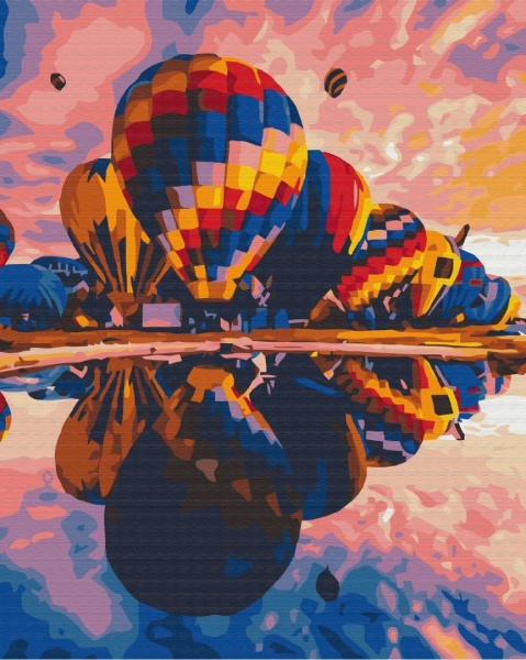 Картина за номерами Запуск куль PBS29713 40х50 см Brushme 