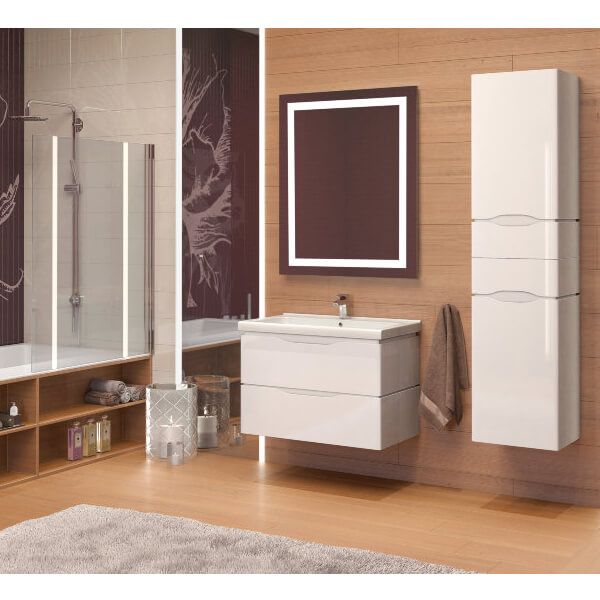 Тумба подвесная Aqua Rodos Венеция 60 с умывальником City 60 