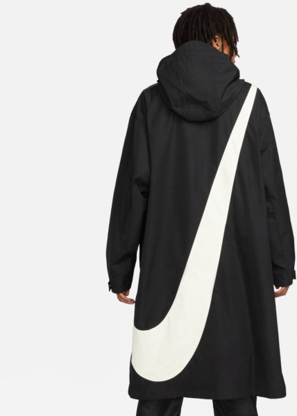 Куртка-парка Nike M NK SWOOSH WVN PARKA FD2869-010 р.2XL чорний