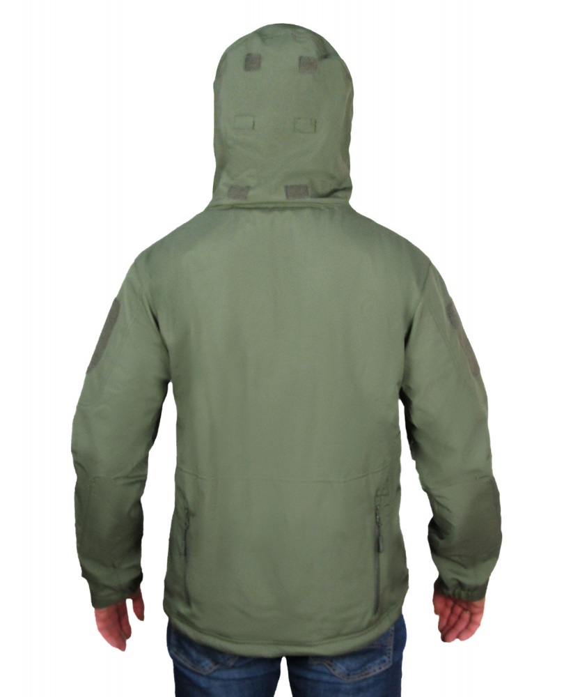 Куртка 1991 ТМ тактична вологозахисна SoftShell, Green 34123-JA-01-G-4XL р.4XL