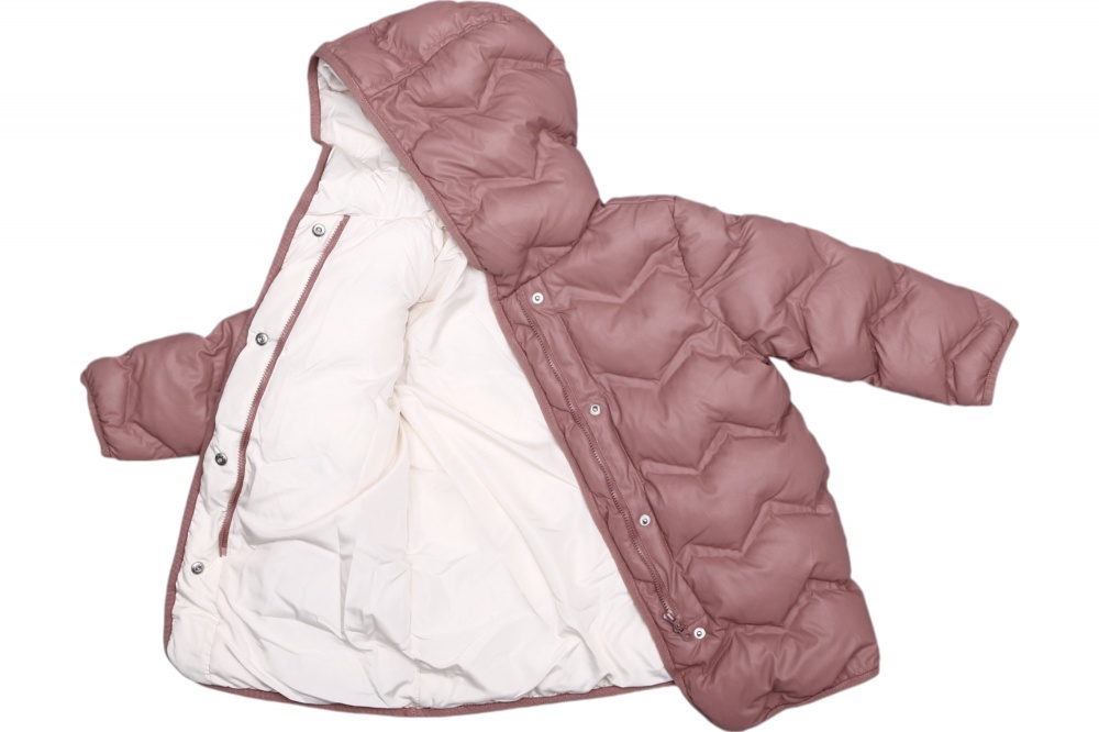 Куртка-пуховик для девочек Luna Kids р.140 бледно-розовый NCYAJ49779A 01