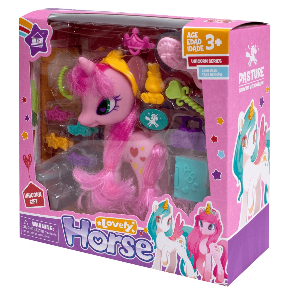 Игровой набор Maya Toys Единорог с аксессуарами 63811C