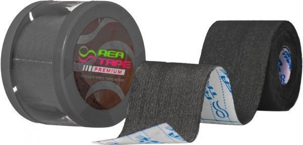Кінезіологічний тейп REA TAPE REA-Premium чорний