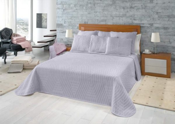 Покривало Paimo 160x220 см La Nuit сірий 