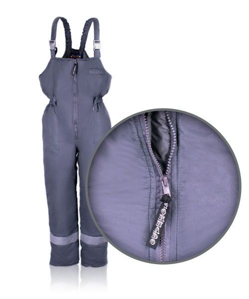 Полукомбинезон рабочий Торнадо “Грей” утепленный р. 56-58 рост 5-6 серый