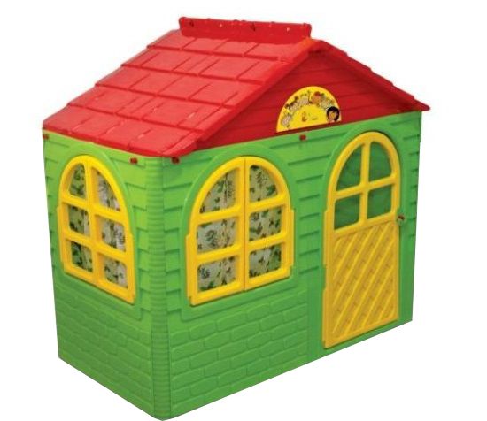 Игровой домик Doloni красно-салатовый 02550/13