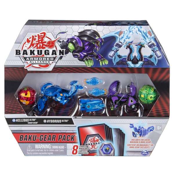 Ігровий набір Spin Master Bakugan.Armored Alliance: чотири бакугани в асортименті SM64444 