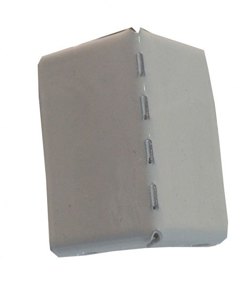 Уголок угловой серо-белый