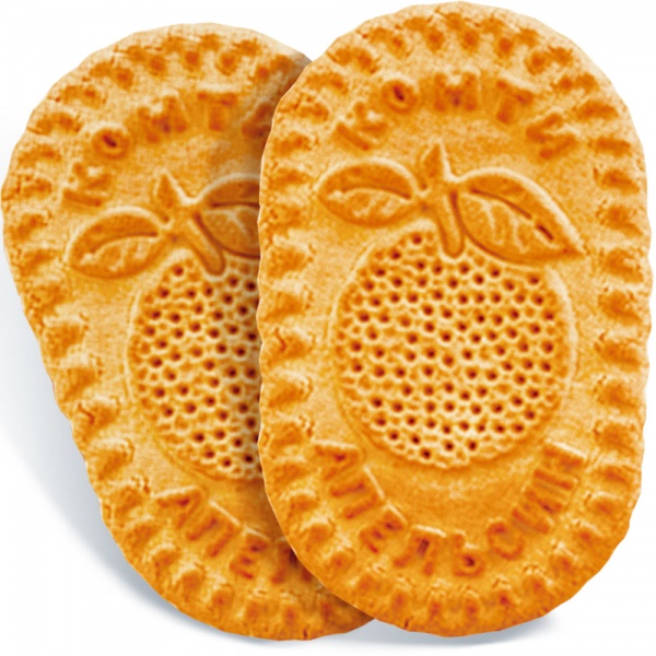 Печиво цукрове КОНТІ Сеня з апельсином 6 кг 