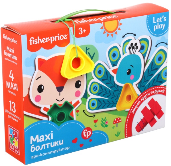 Іграшка-конструктор Vladi Toys Maxi-болтики VT2905-23