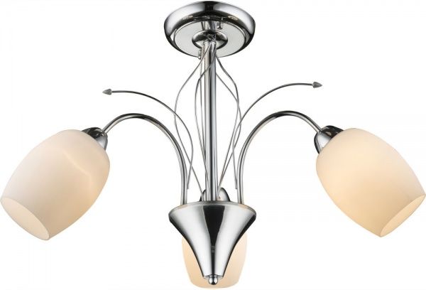 Люстра стельова Globo Pessoa II 3xE27 хром 54709-3 