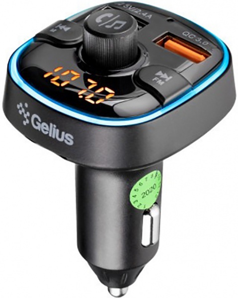 FM-трансмітер Gelius Pro RGB-QC GP-FMT050