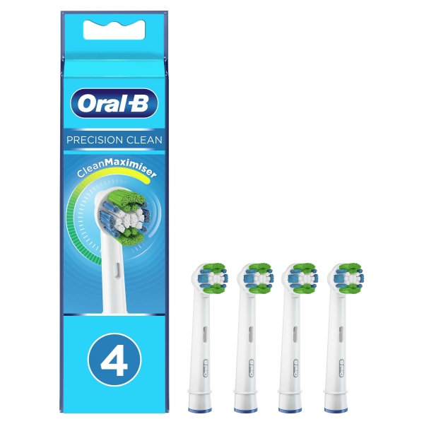 Насадки для электрической зубной щетки Oral-B Precision Clean 4 шт./уп.