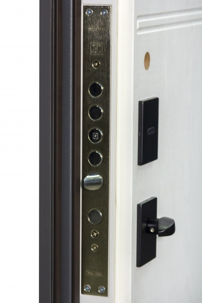 Дверь входная Булат Термо Мегаполис 528 муссонное дерево / муссонное дерево светлое 2050x950 мм левая