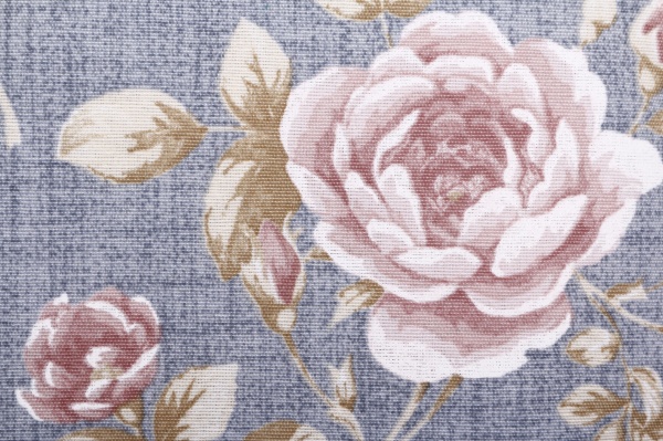 Подушка декоративна Pionia 45x45 см сірий із малюнком La Nuit 