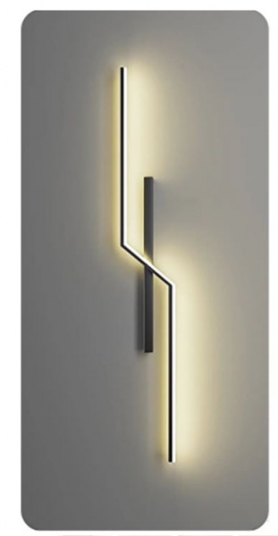 Бра Berger 1x13 Вт черный 1038-WL-13 Black 