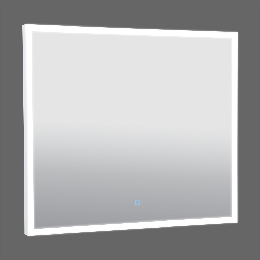 Зеркало со встроенной подсветкой Aqua Rodos Luce white 80х70 sensor