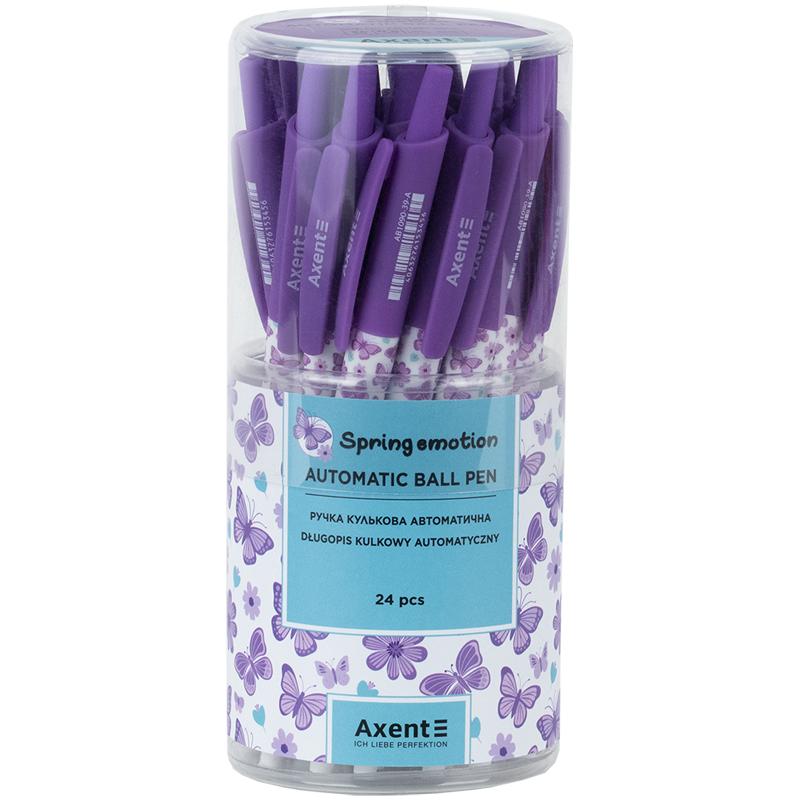 Ручка шариковая Axent автом. 1090-39-A Spring Emotion