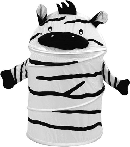 Бочка для іграшок Devik Toys Play Joy Зебра 46x75 см T0339D — фото 1