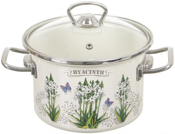 Кастрюля с крышкой Гиацинт 2,0 л Idilia