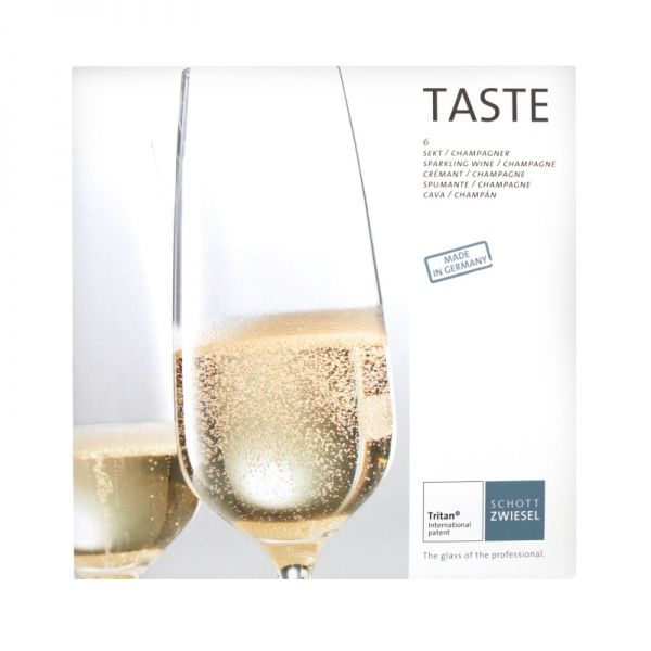 Набор бокалов для шампанского Taste 6 шт 285 мл 285 мл Schott Zwiesel 