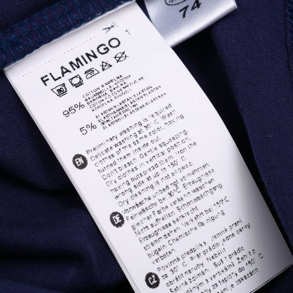 Футболка для хлопчиків Фламінго 44567 р.74 темно-синій 