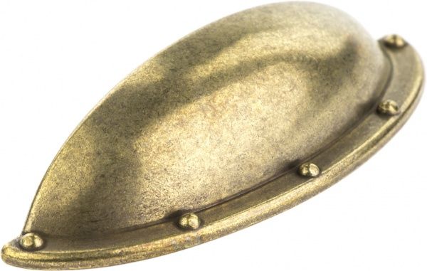 Меблева ручка 64 мм антична латунь REI 2004