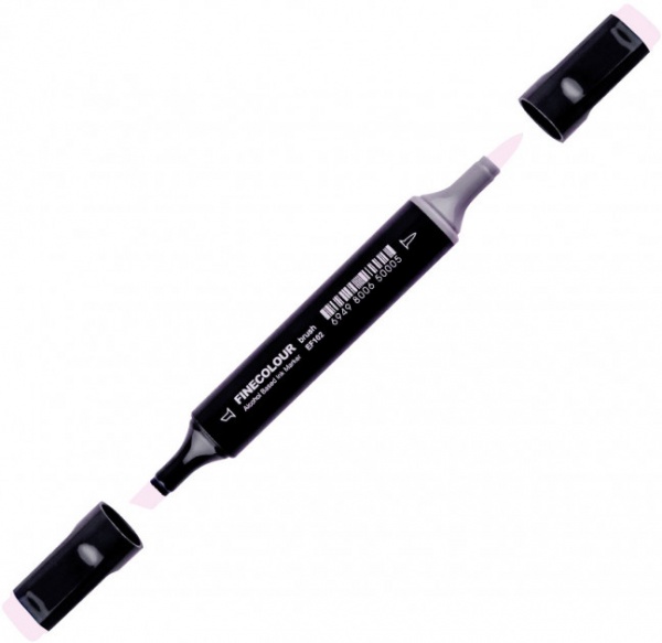 Маркер спиртовий FINECOLOUR EF102-343N цукрово-мигдальний рожевий 