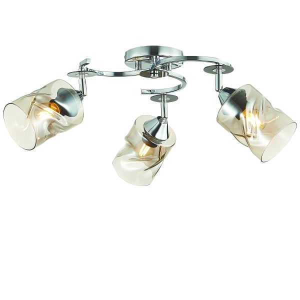 Люстра стельова Victoria Lighting Marlon/PL3 3x60 Вт E27 хром 