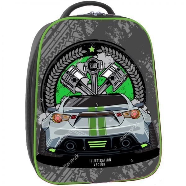 Ранець шкільний Bagland Turtle хакi суб.903 (13470)