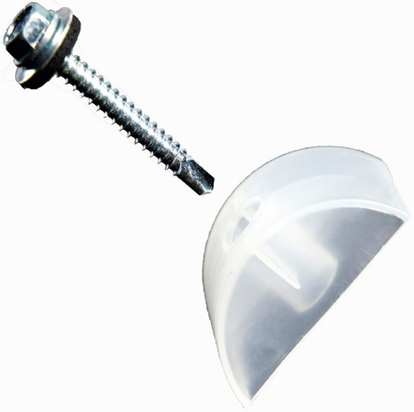 Підставка для профільованого листа ELYPLAST для металевої обрешітки (40 шт) прозорий