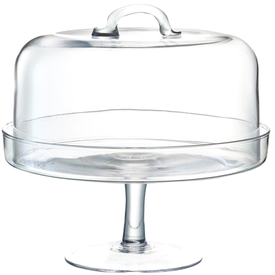 Тортниця із кришкою на ножці Serve G875-25-301 LSA 