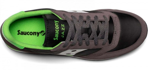 Кроссовки Saucony JAZZ ORIGINAL 2044-619s р.US 9 серый с салатовым
