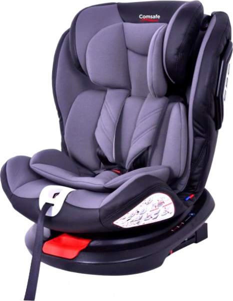 Автокресло Comsafe Evolution - Grey leather серый 73652