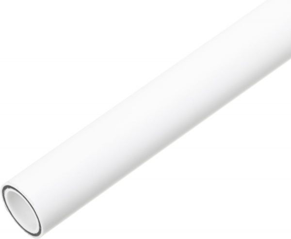 Труба поліпропіленова Ekoplastik term Fiber Basalt Plus 25 white
