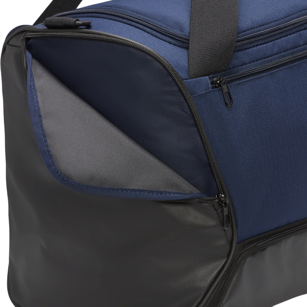 Спортивна сумка Nike Brasilia 9.5 DH7710-410 60 л синій із чорним