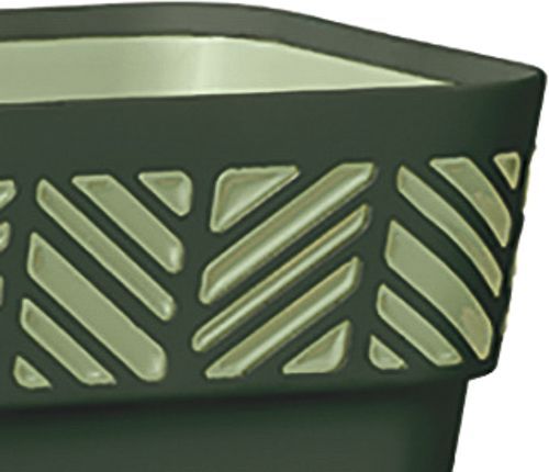 Ящик балконний Stefanplast Opera Orfeo прямокутний 9,5л (94952) темно-зелений 