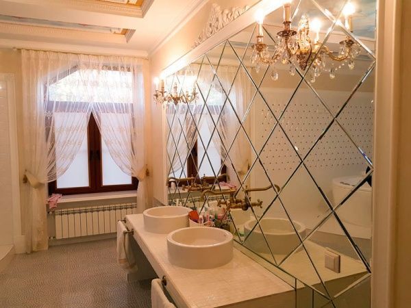 Плитка дзеркальна UMT ПТС 300*300 (трикутник-срібло-фацет 