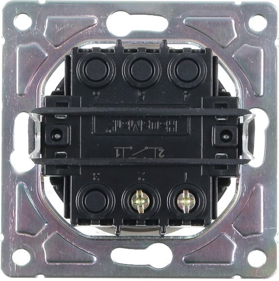 Вимикач одноклавішний HausMark Bela з підсвіткою 10 А 220В крем SNG-SWP,RD20MG1W1L-CR