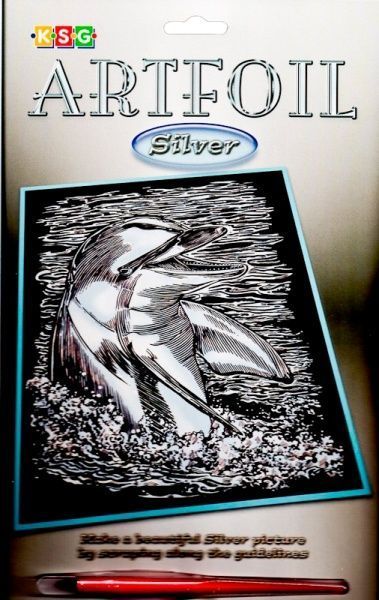 Набор для творчества Sequin Art Artfoil Silver Dolphin SA0608