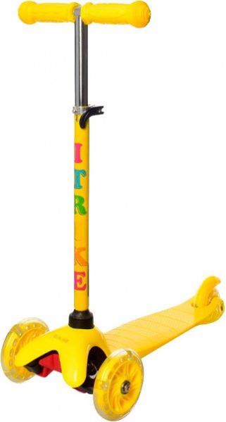 Самокат iTrike Mini BB 3-013-4-Y (BB 3-013-4) желтый 