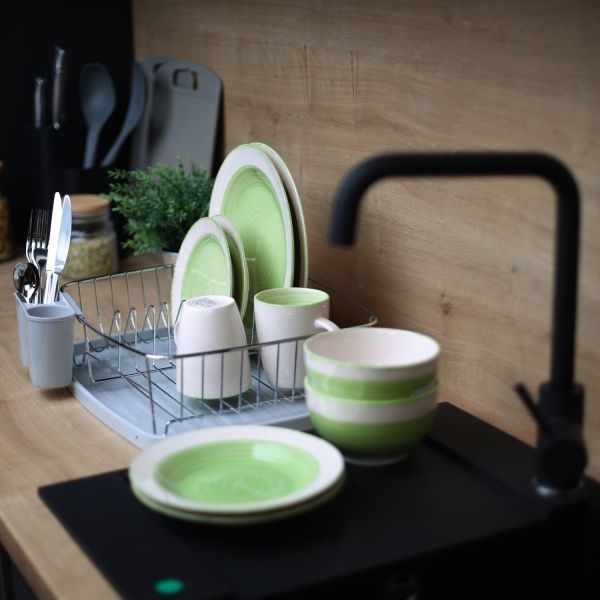 Сушка для посуды с поддоном 42х34,5х11 см Flamberg