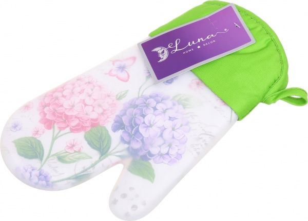 Прихватка силиконовая гортензия 18x30 см Luna 