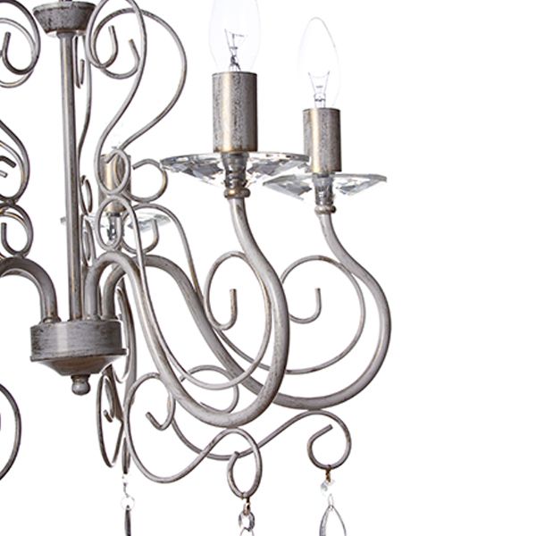 Люстра Vitaluce V1301/5 белая