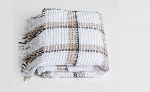 Плед Круиз 140x200 см бежевый Lanavitta 