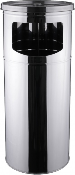 Урна-попільниця EFOR Metal срібний 64177