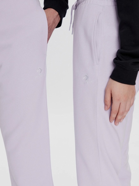 Штани Converse GO-TO EMBROIDERED STAR CHEVRON FRENCH TERRY SWEATPANT 10023873-533 р. S фіолетовий