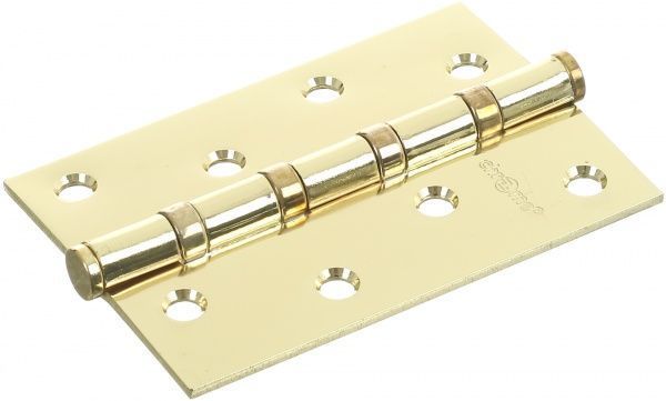 Петля универсальная 100x70x2.5 мм полированная латунь универсальная 2 шт