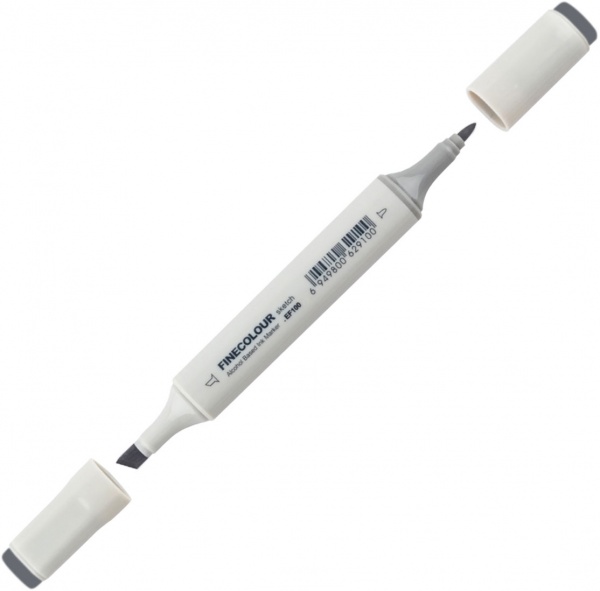 Маркер спиртовой FINECOLOUR Sketch EF100-281 нейтральный серый №8 